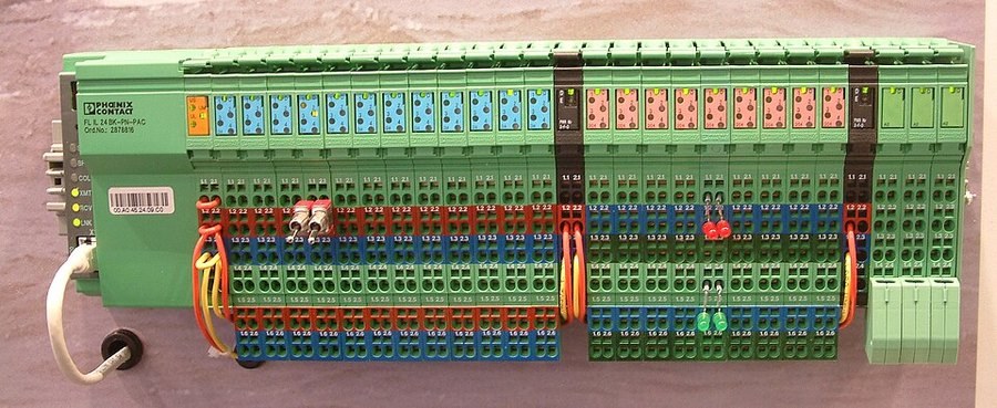 Push-In Spring Clamp Terminal Blocks (Feed-Through & Grounding)