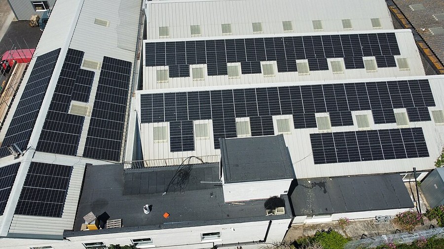 Solar Ballasted Concrete Rooftop Mounting Brackets